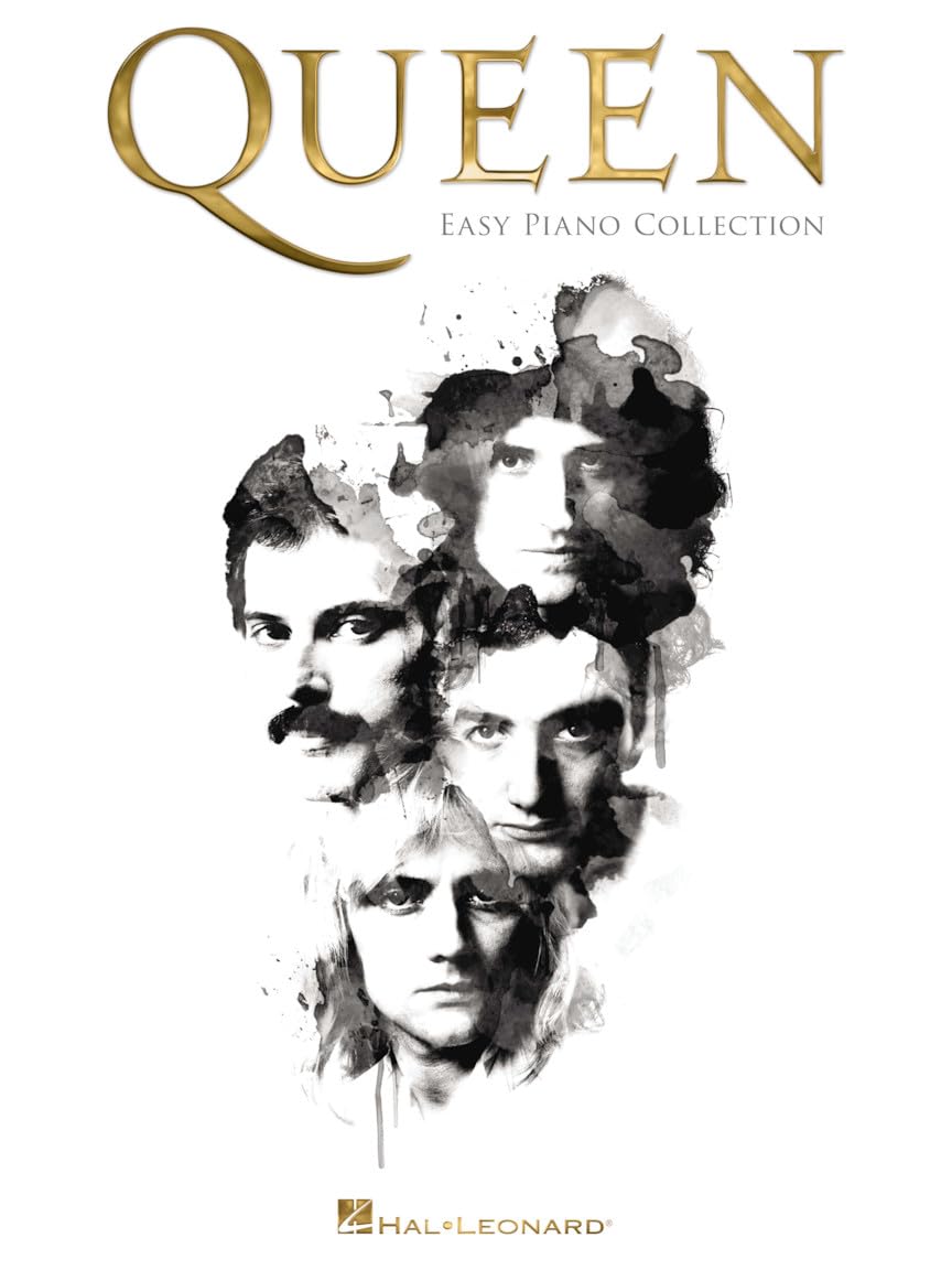 Queen  Easy Piano Collection  10 Classic Rock Songs for Beginners and Intermediate Pianists  Sheet Music Includes Bohemian Rhap,Used