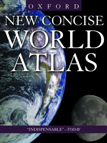 Oxford New Concise World Atlas,Used