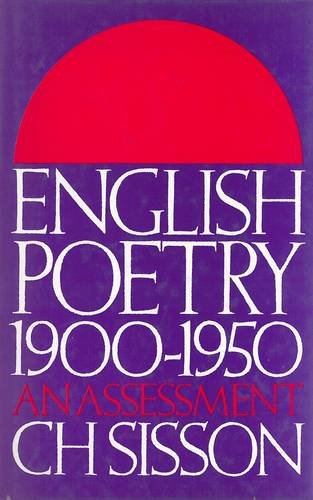 English Poetry: 19001950,Used
