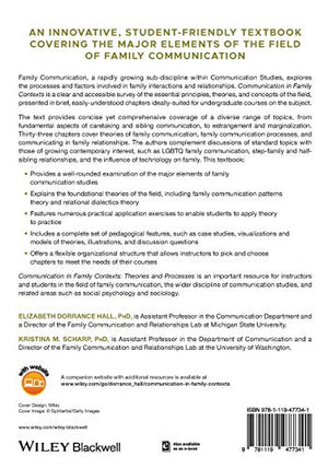 Communication in Family Contexts: Theories and Processes,Used