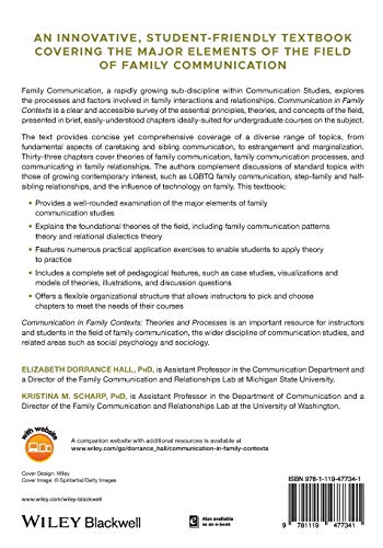 Communication in Family Contexts: Theories and Processes,Used