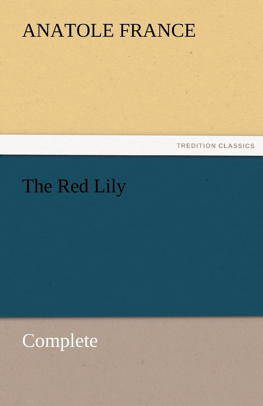 The Red Lily  Complete,Used