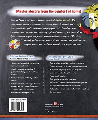 Algebra KnowItALL: Beginner to Advanced, and Everything in Between,Used