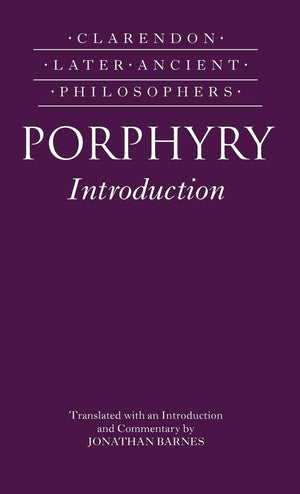 Porphyry Introduction (Clarendon Later Ancient Philosophers),Used