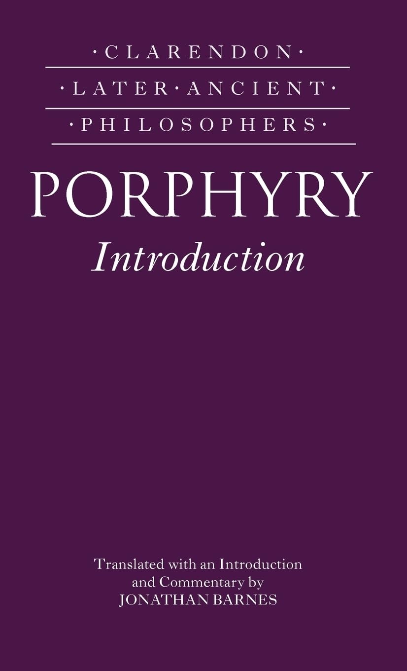 Porphyry Introduction (Clarendon Later Ancient Philosophers),Used