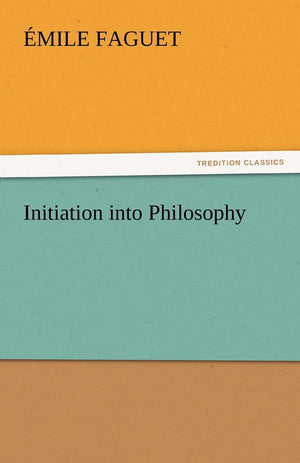 Initiation Into Philosophy,Used