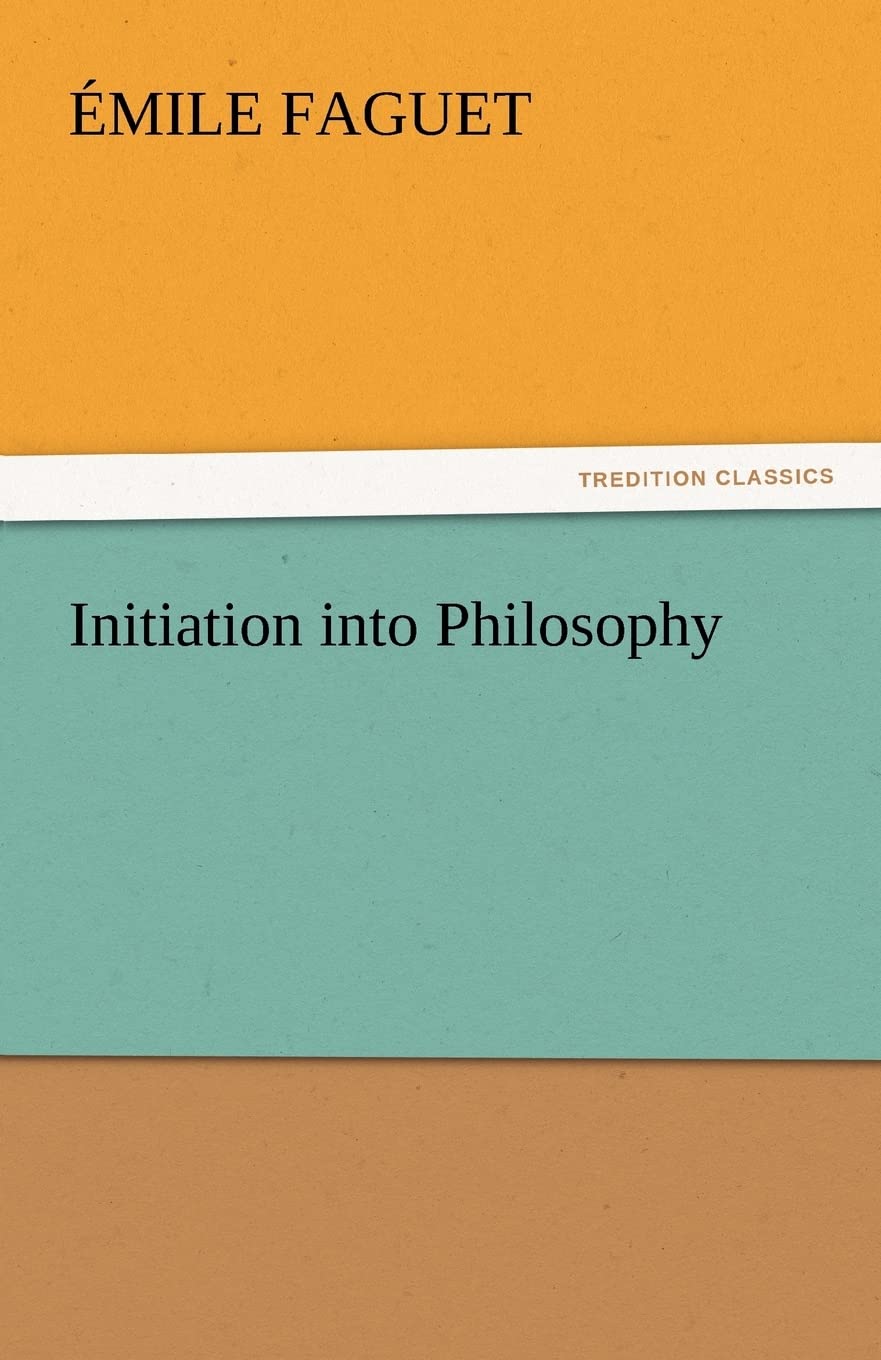 Initiation Into Philosophy,Used