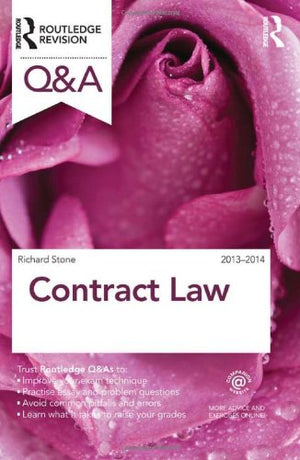 Q&A Contract Law 20132014 (Questions and Answers),Used