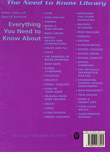 Everything You Need to Know About Chemotherapy (Need to Know Library),Used
