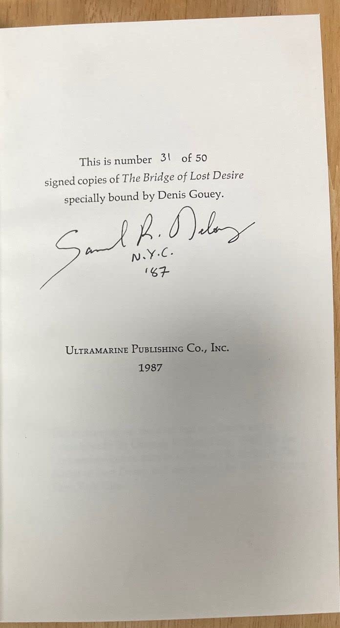 The Bridge Of Lost Desire,New