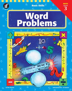 Word Problems: Grade 3 (Basic Skills Series),Used