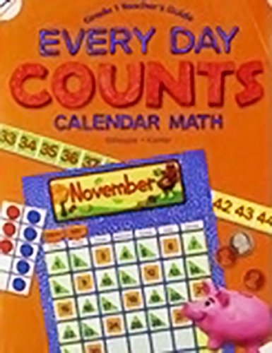 Great Source Every Day Counts: Teachers Guide Grade 1-new