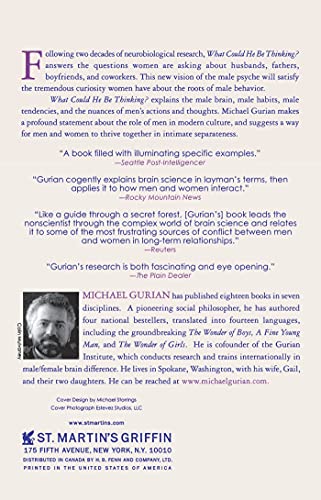 What Could He Be Thinking?: How a Man's Mind Really Works,Used