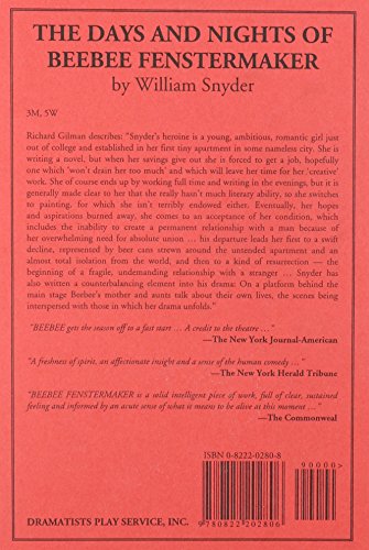 The Days and Nights of Beebee Fenstermaker,Used