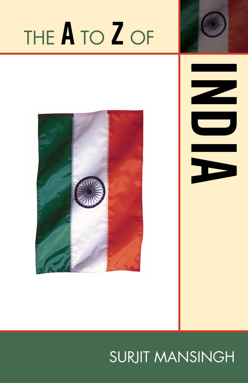 The A To Z Of India (Volume 208) (The A To Z Guide Series, 208),Used