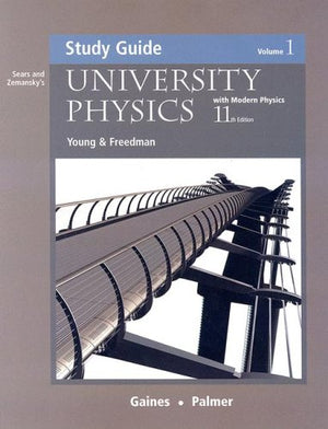 University Physics with Modern Physics: Study Guide Vol.1,New