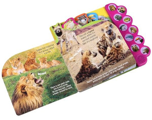 Silver Dolphin Books Discovery: Howl with the Animals! 10-Button Sound Book for Kids