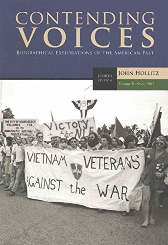 Contending Voices, Volume Ii: Since 1865
