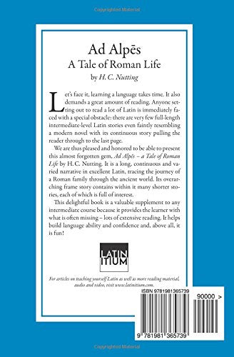 Ad Alpes: A Tale of Roman Life (Latin Edition),Used