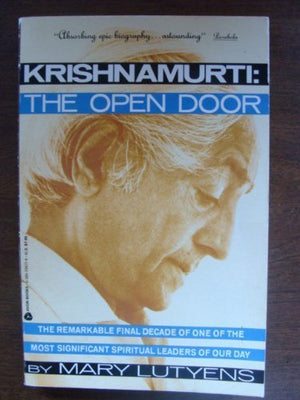Krishnamurti: The Open Door,Used