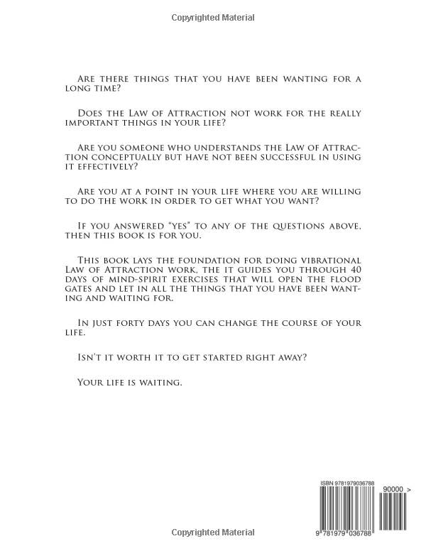 Unlimited (Large Format): 40 Day Law of Attraction Work Book to Accelerate Manifestation, Large Format,Used