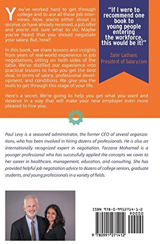 How To Negotiate Your First Job: 8 Steps that will create value for you and your new employer,Used