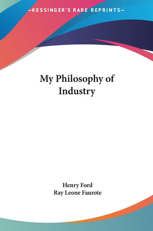 My Philosophy of Industry,Used