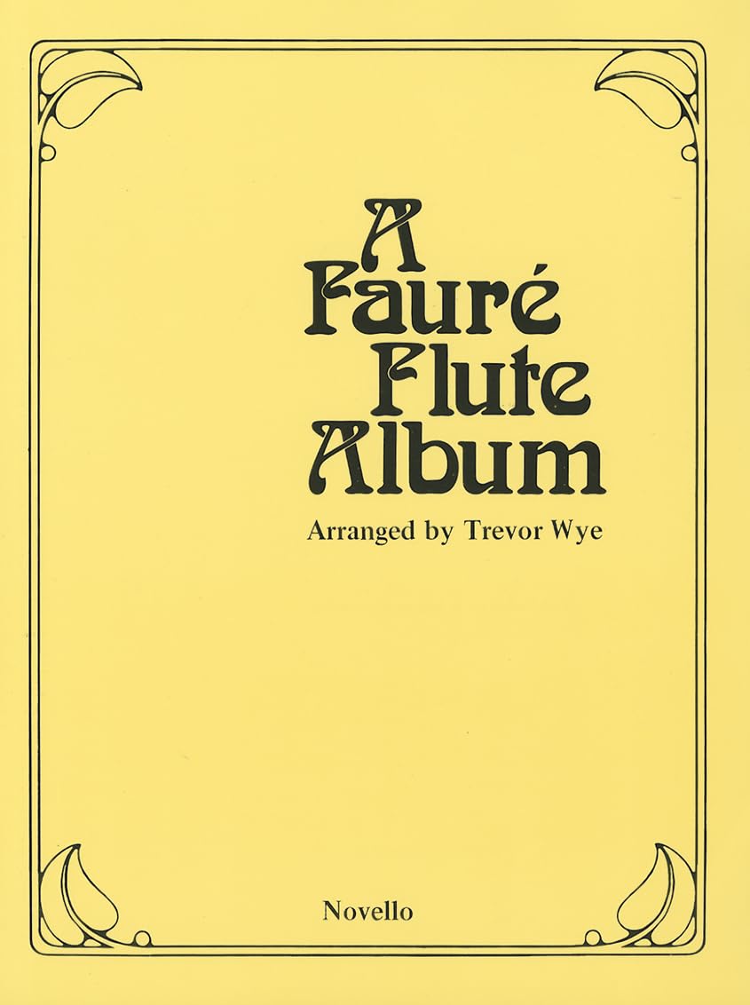 A FAURE FLUTE ALBUM FLUTE/PICCOLO PIANO,Used