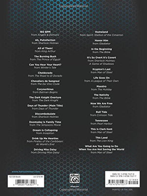 Hans Zimmer Collection: Piano Solo & Piano/Vocal,New
