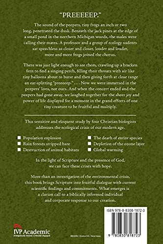 Redeeming Creation: The Biblical Basis For Environmental Stewardship,Used