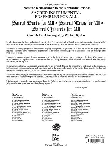 Sacred Duets for All (From the Renaissance to the Romantic Periods): Percussion (For All Series),Used