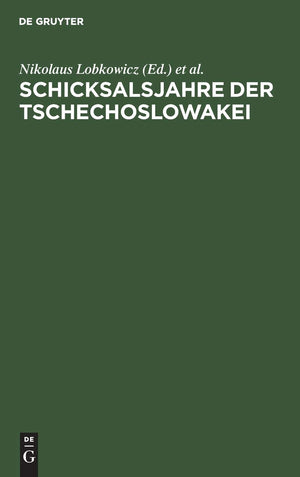Schicksalsjahre der Tschechoslowakei (German Edition),Used
