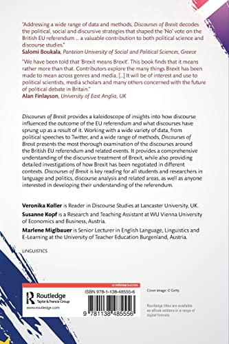 Discourses of Brexit,Used