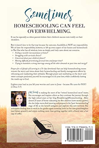 Prayers for a Lifestyle of Learning: A 31day Devotional for Homeschooling Moms,Used