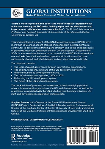 Sustainable Development Goals and UN GoalSetting (Global Institutions),Used