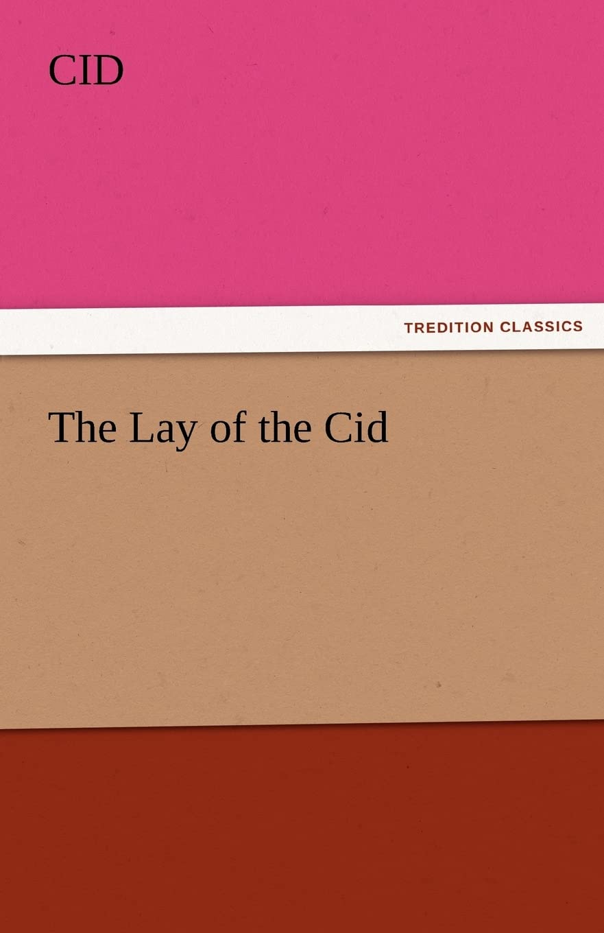 The Lay of the Cid,Used
