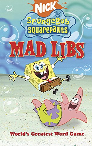 Spongebob Squarepants Mad Libs,Used
