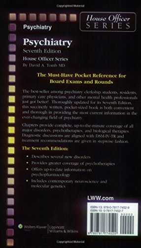 Psychiatry (House Officer Series),New