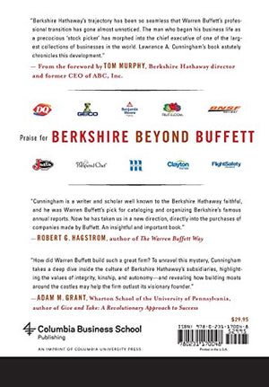 Berkshire Beyond Buffett: The Enduring Value of Values,New