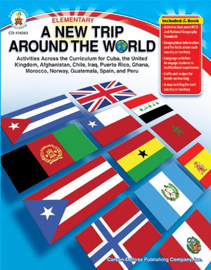 New Trip Around the World, Grades K  5,Used