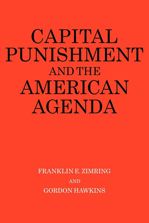 Capital Punishment And The American Agenda