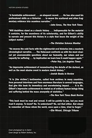 The Holocaust: A History of the Jews of Europe During the Second World War,New