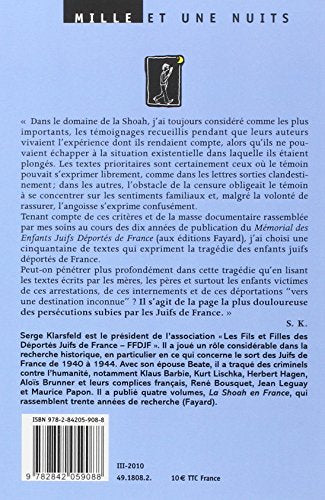 Adieu les enfants: (19421944),Used