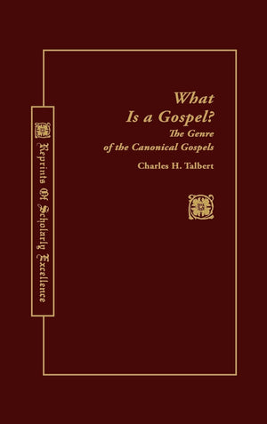 What Is A Gospel? (Rosereprints Of Scholarly Excellence),Used