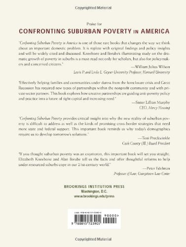 Confronting Suburban Poverty In America,Used