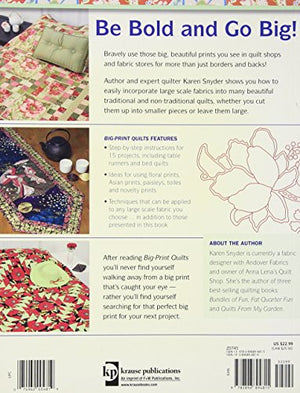 Bigprint Quilts: 15 Projects Using Largescale Fabrics,Used