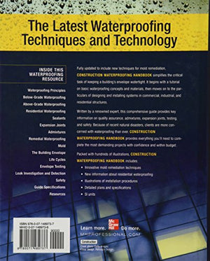 Construction Waterproofing Handbook: Second Edition,Used