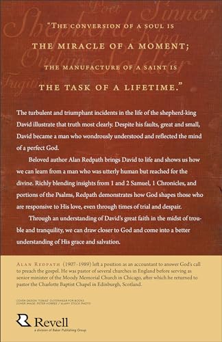 The Making of a Man of God: Lessons from the Life of David,Used