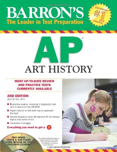 Barron's AP Art History with CDROM (Barron's Study Guides),Used