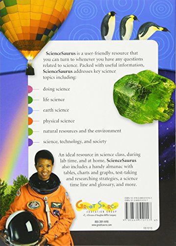 Handbook Softcover 2005 (ScienceSaurus),Used